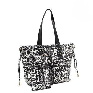 Graffiti Tote and Wristlet